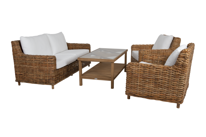 Rossvik 2,5-seter sofa Natural colored/white