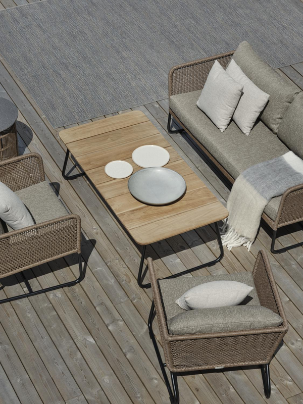 Pors lounge chair Natur