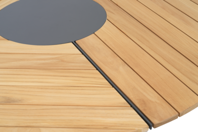 Peace Wood spisebord Antracit/Natur