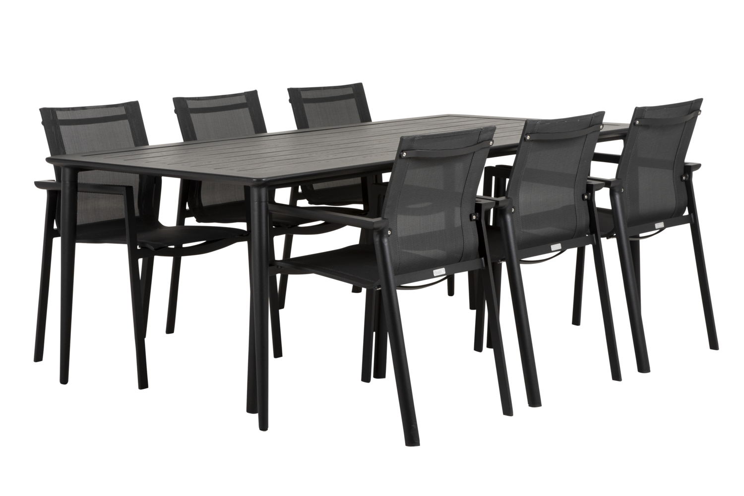 Nimes spisebord Svart