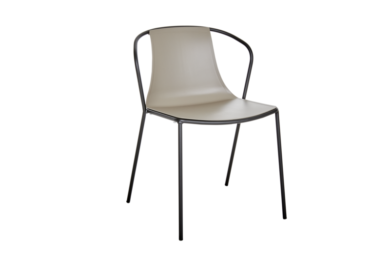 Kasia spisestol  Mineral Grey/Black