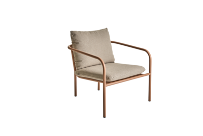 Bendt lenestol Peach/Teddy Beige