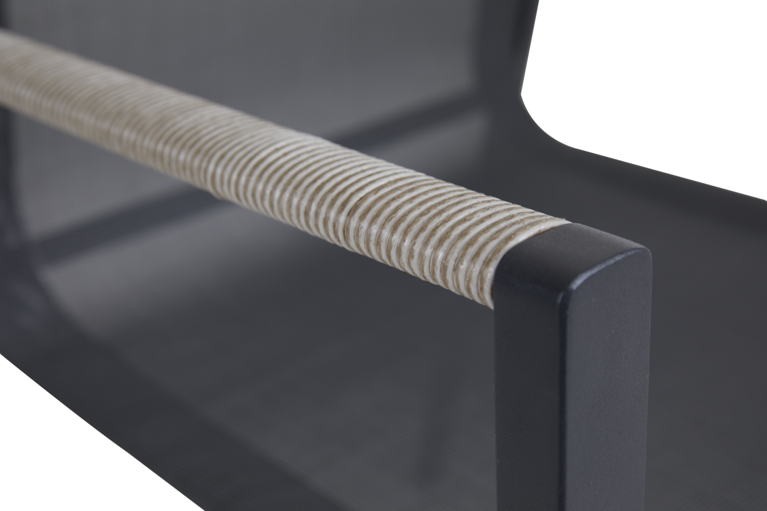 Lyra spisestol  Svart/grå