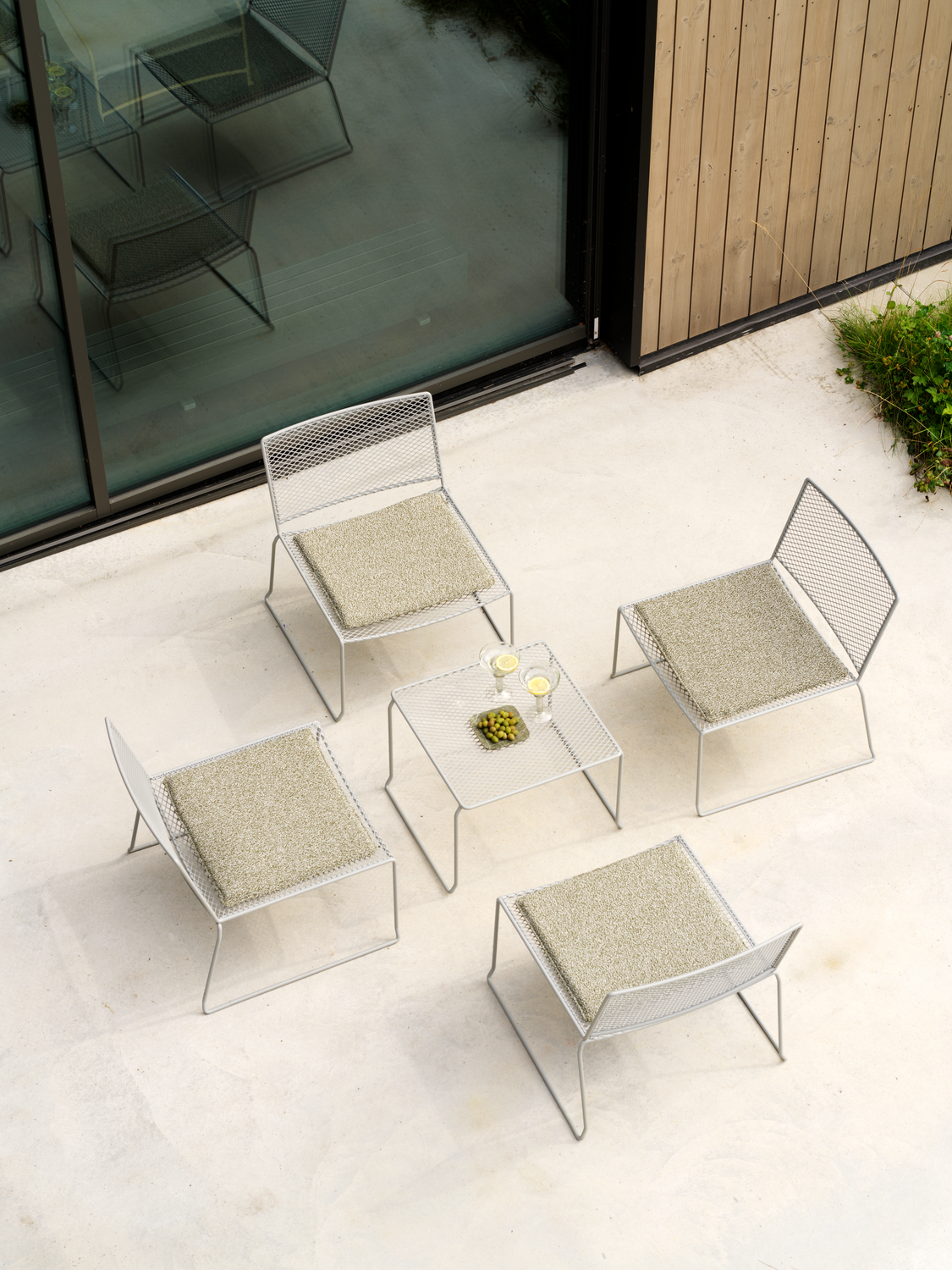 Haru loungestol Slate Grey