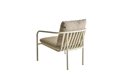 Bendt lenestol Pearl White/Teddy Beige