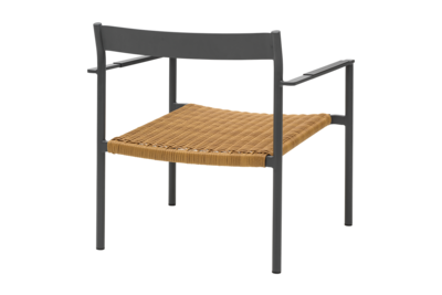 DK lounge chair Antracit/Natur