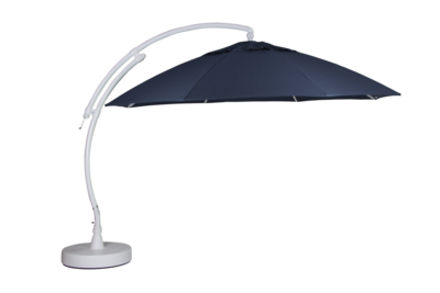 Easy Sun friarmparasoll White/blue