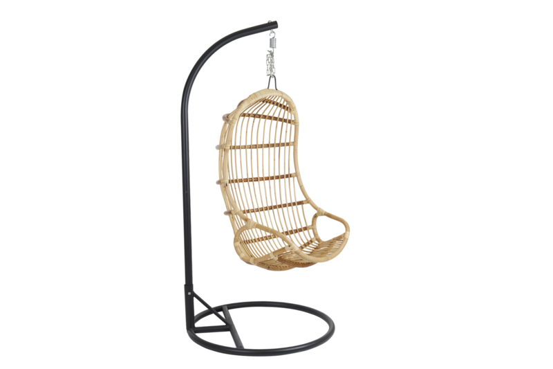 Vallda hengestol Natural colored/white