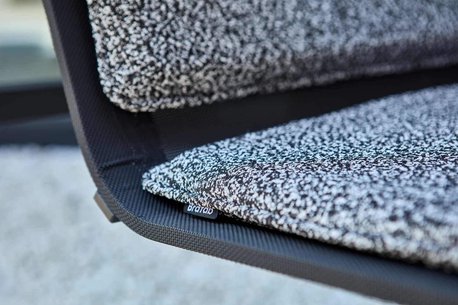 Soro loungestol Svart/Teddy Ant