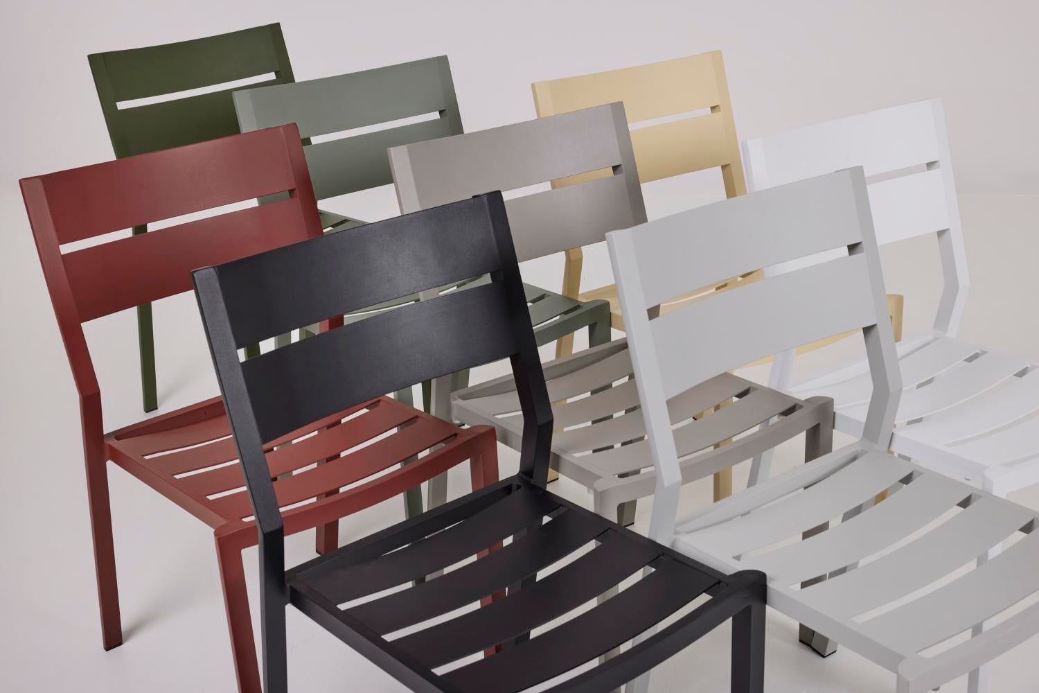 Delia spisestol  Light Grey