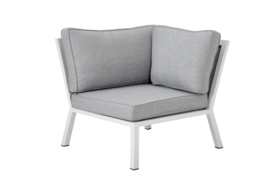 Belfort hjørne White/Pearl grey