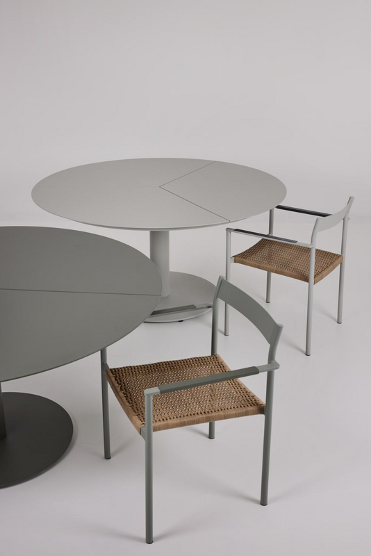 DK spisestol  Light Grey/Natur