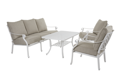 Arras 3-seter sofa White/sand