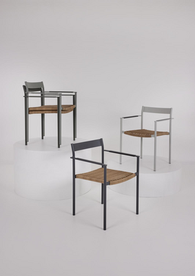 DK spisestol  Light Grey/Natur