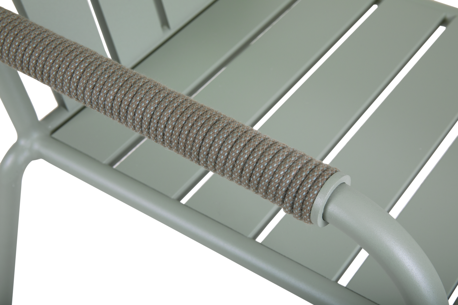 Innes stol med armlener Dusty Green