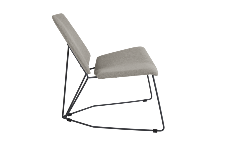 Pollux lenestol Anthracite/sand