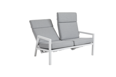Belfort 2-seter sofa White/Pearl grey