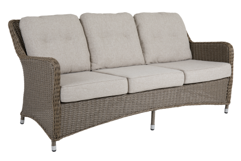 Hornbrook 3-seter sofa Beige/Sand
