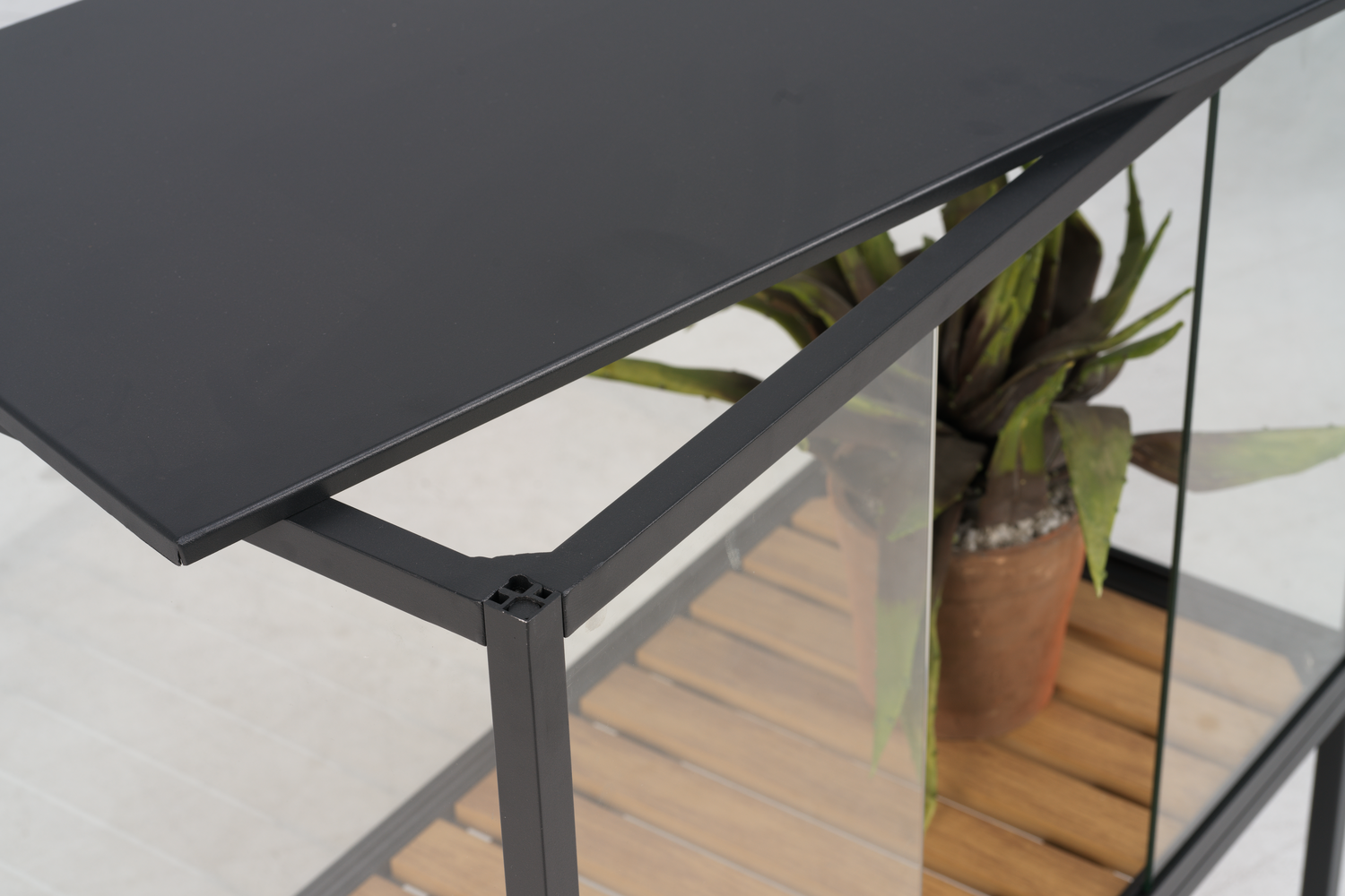 Grower Greens Planteskap Svart