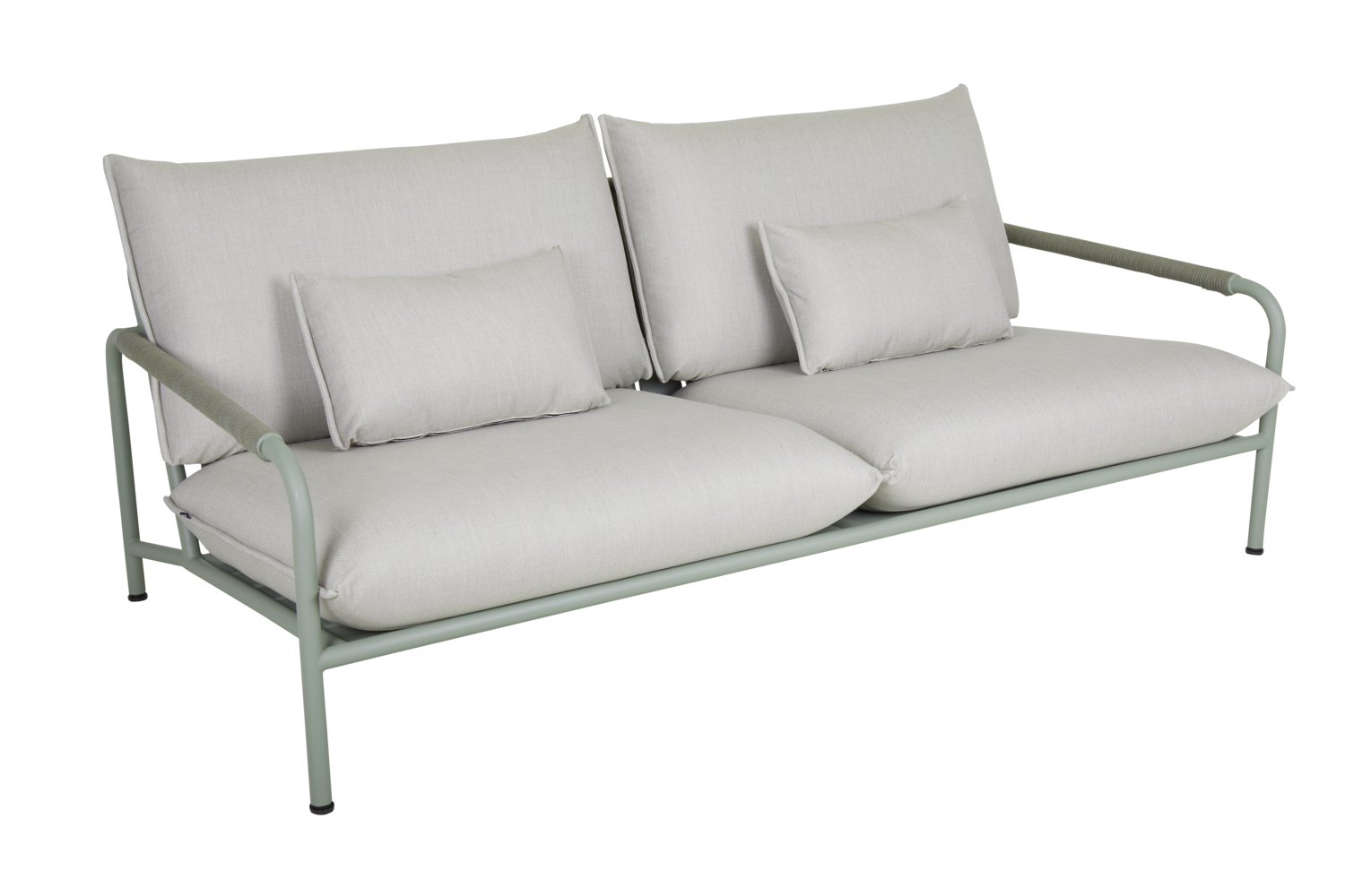 Lerberget 2,5-seters sofa Dusty Green/ash
