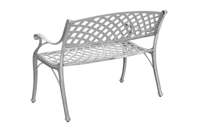 Arras 2-seter sofa Aluminium