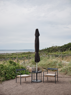 DK lounge chair Antracit/Natur