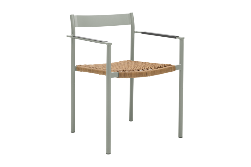DK spisestol  Light Grey/Natur