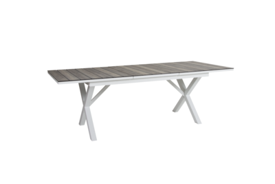 Hillmond spisebord White/Natural wood