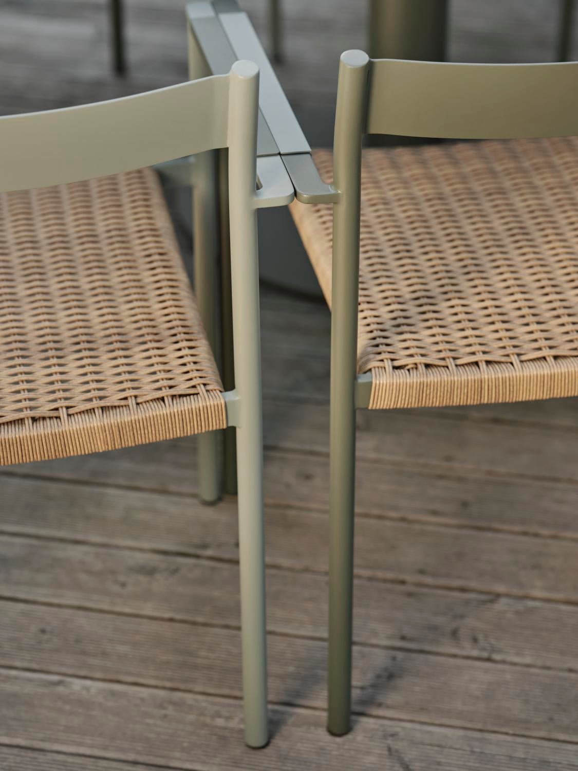 DK spisestol  Nordic Green/Natur