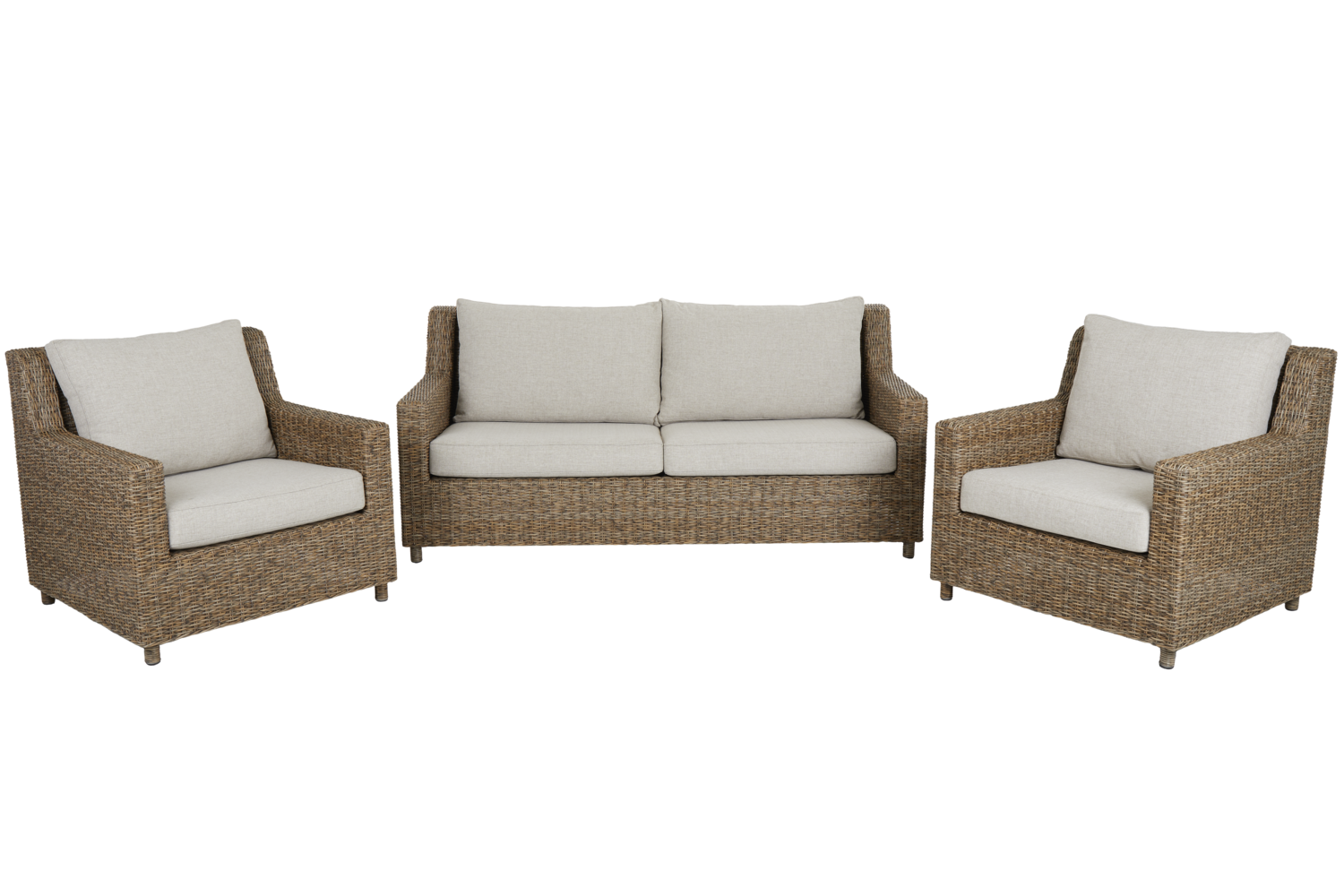 Sandkorn 2,5-seters sofa Natur/beige