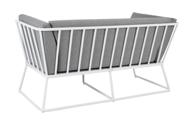 Vence 2-seter sofa White/Pearl grey