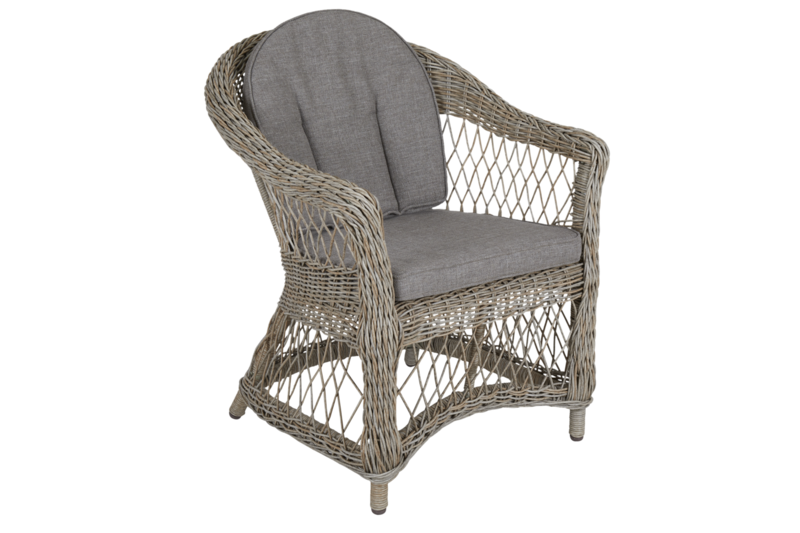 Kamomill stol med armlener Beige/Sand