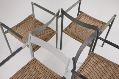 DK spisestol  Light Grey/Natur