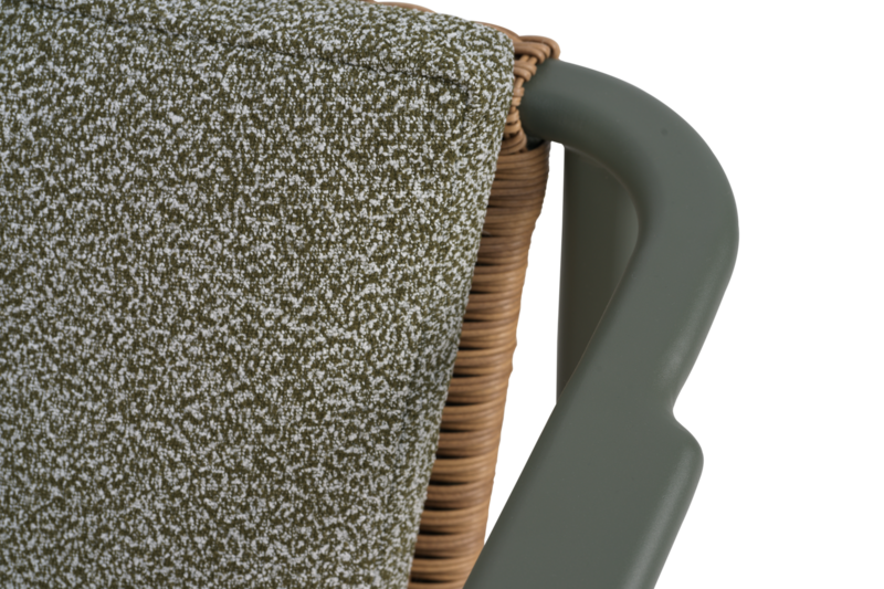 Motty lenestol Nordic Green/Teddy Verde