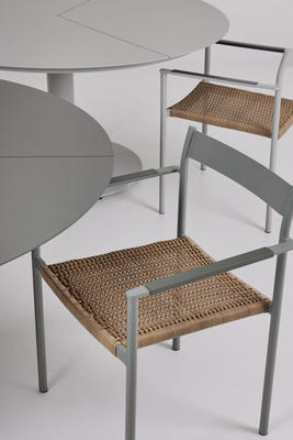 DK spisestol  Light Grey/Natur