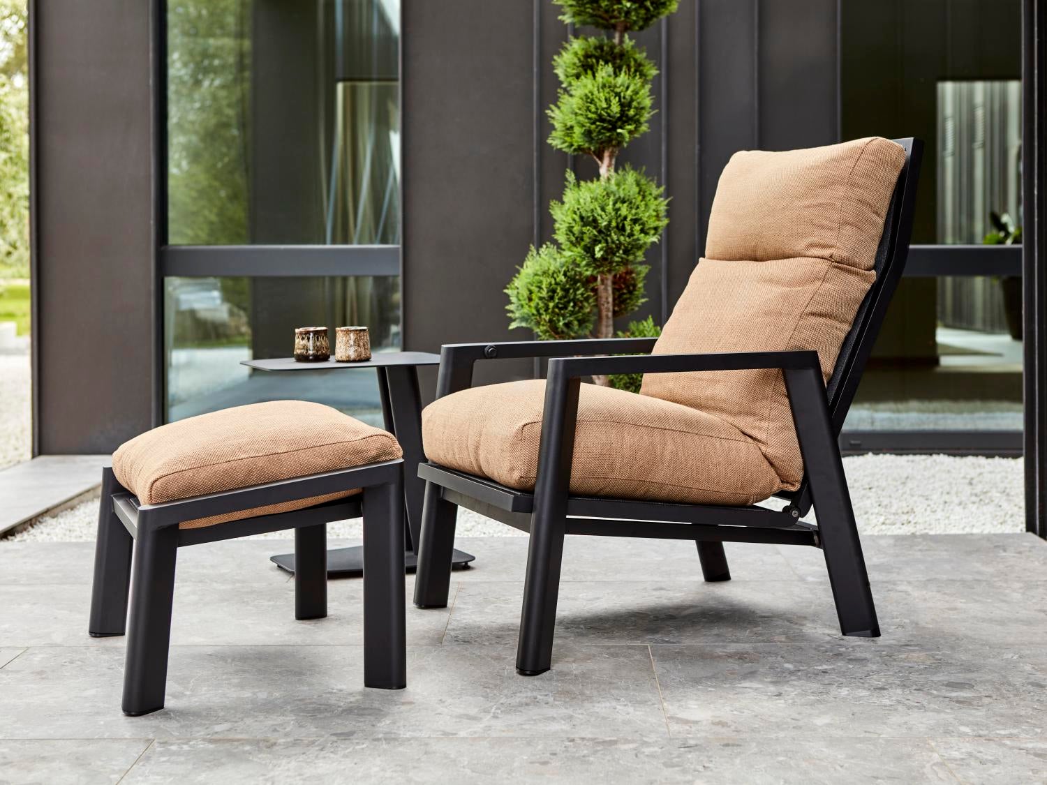 Slide position lenestol Black/Cinnamon Gold