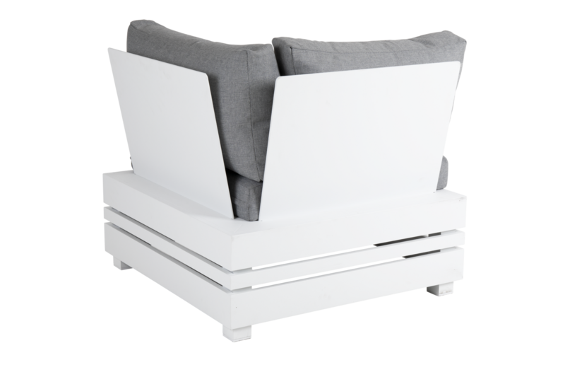 Ambon hjørne White/Pearl grey