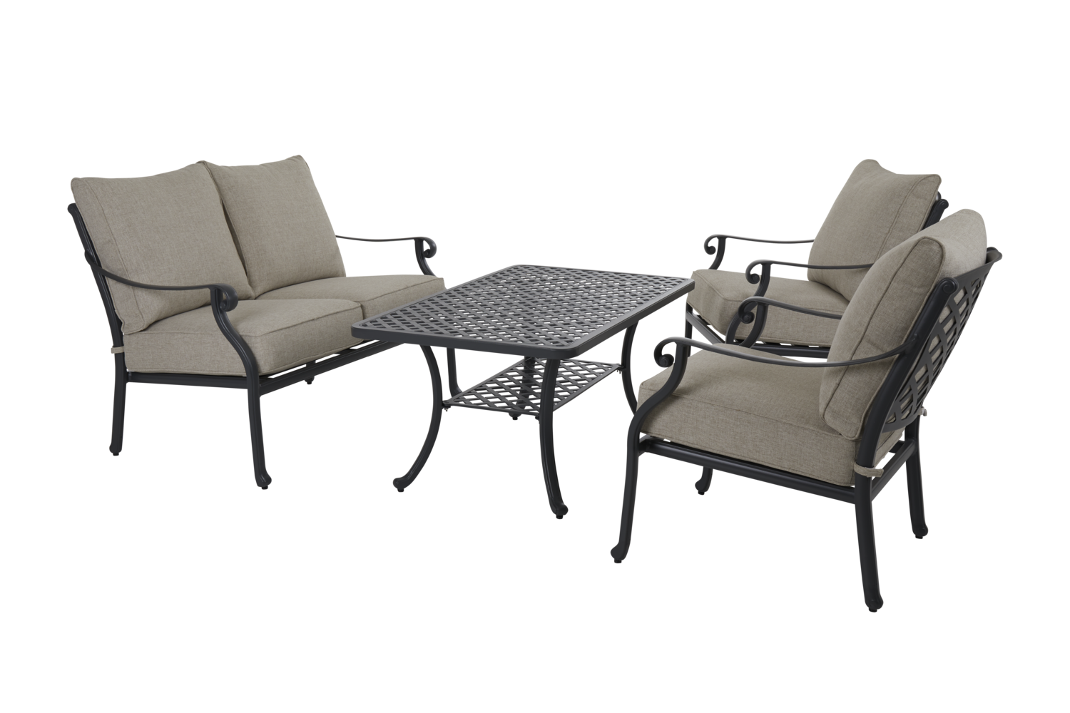 Arras sofabord Antracit