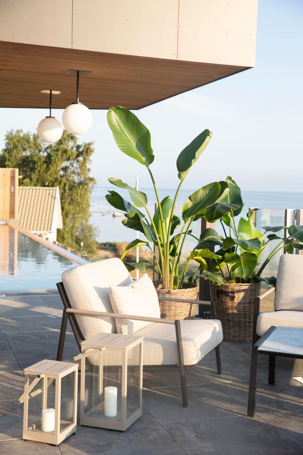 Lyra lenestol Black/Sand