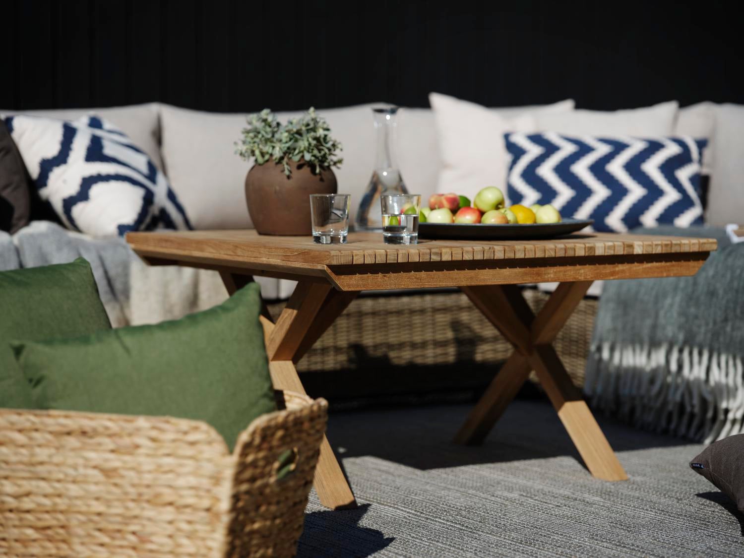 Ninja hjørne Rustik/beige