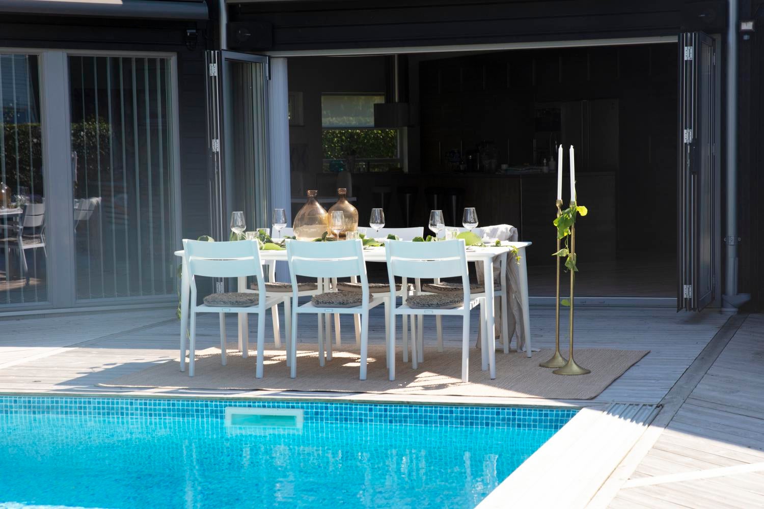 Delia spisestol  Hvit