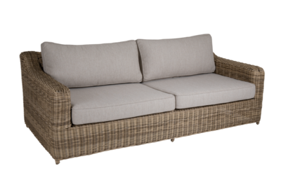 Glendon 3-seter sofa Rustic/Beige