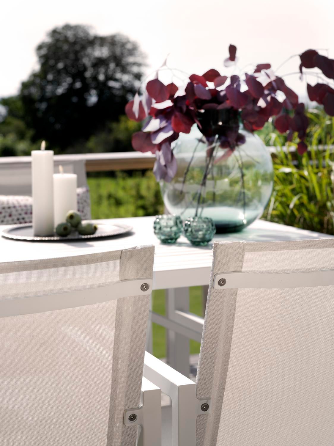 Vevi spisestol  Vit/vit