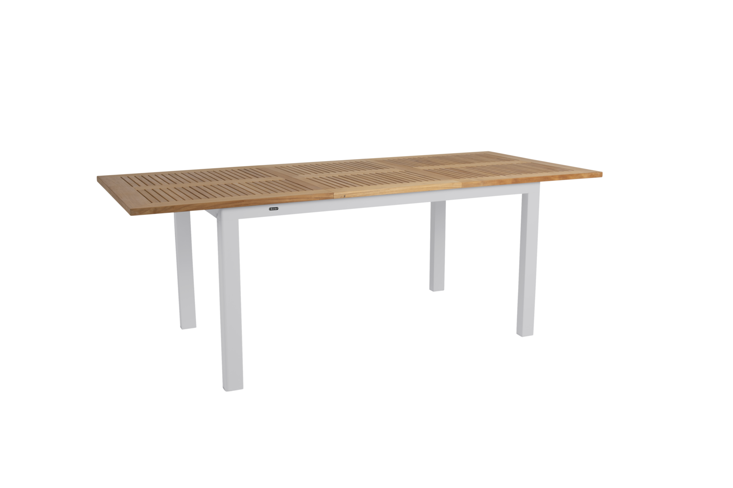 Lyon spisebord Light Grey/Teak
