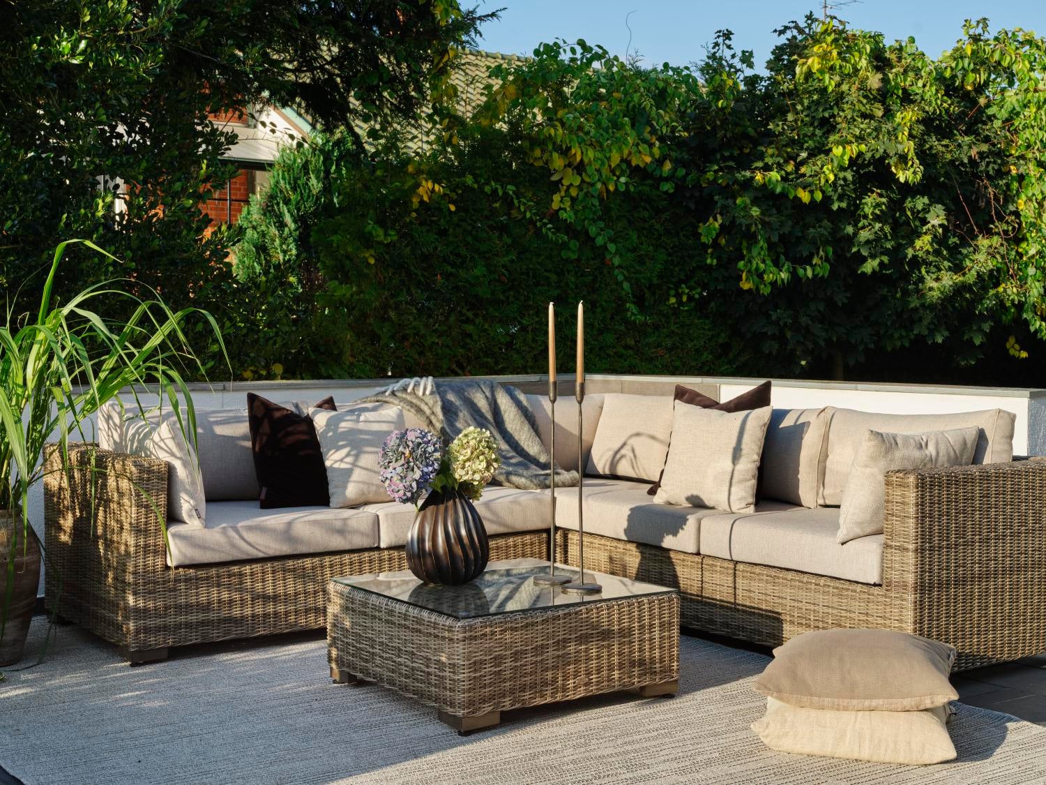 Ninja hjørne Rustik/beige