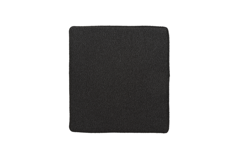 Frisk seat cushion Teddy Black