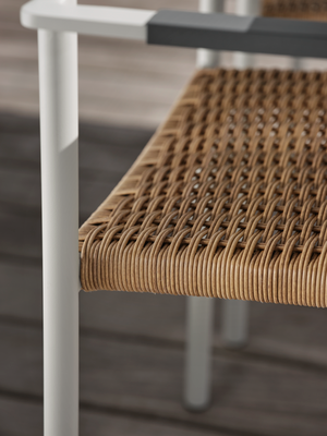 DK spisestol  Light Grey/Natur