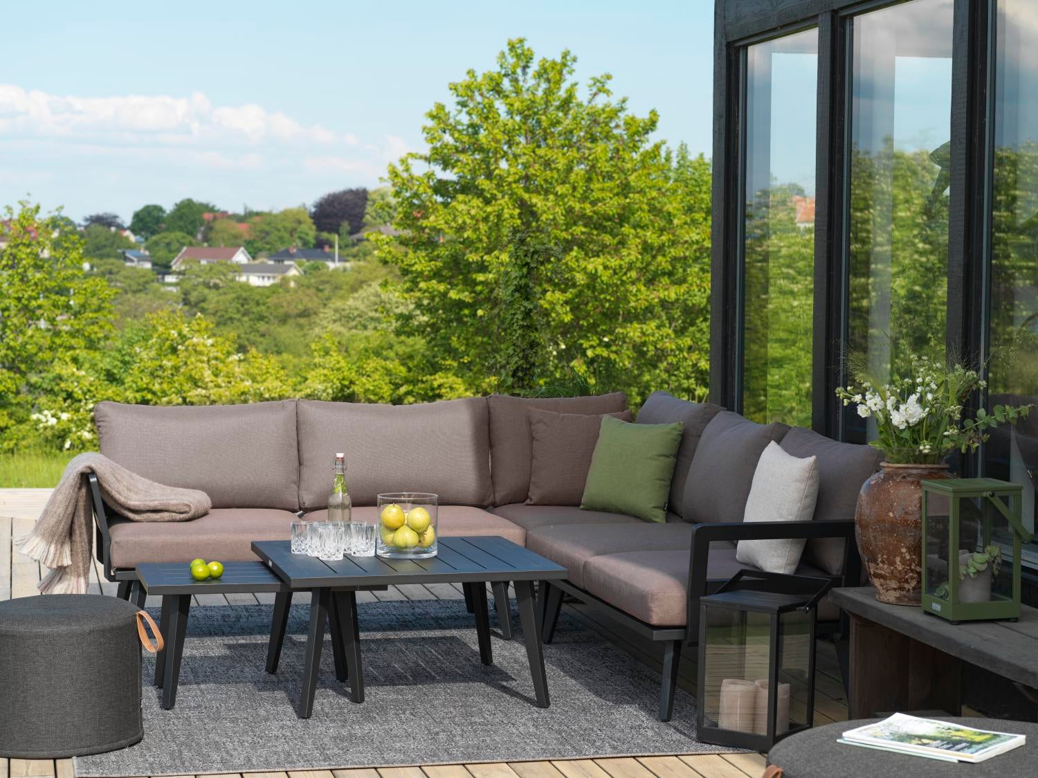 Villac sete White/Bistro brown