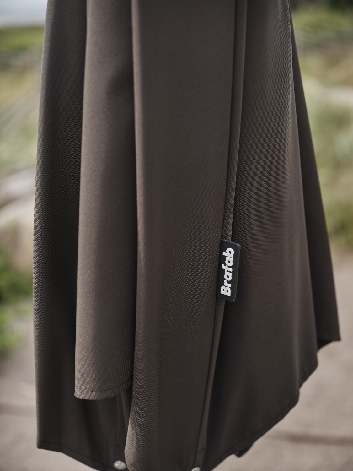 Abriola parasoll Charcoal Black