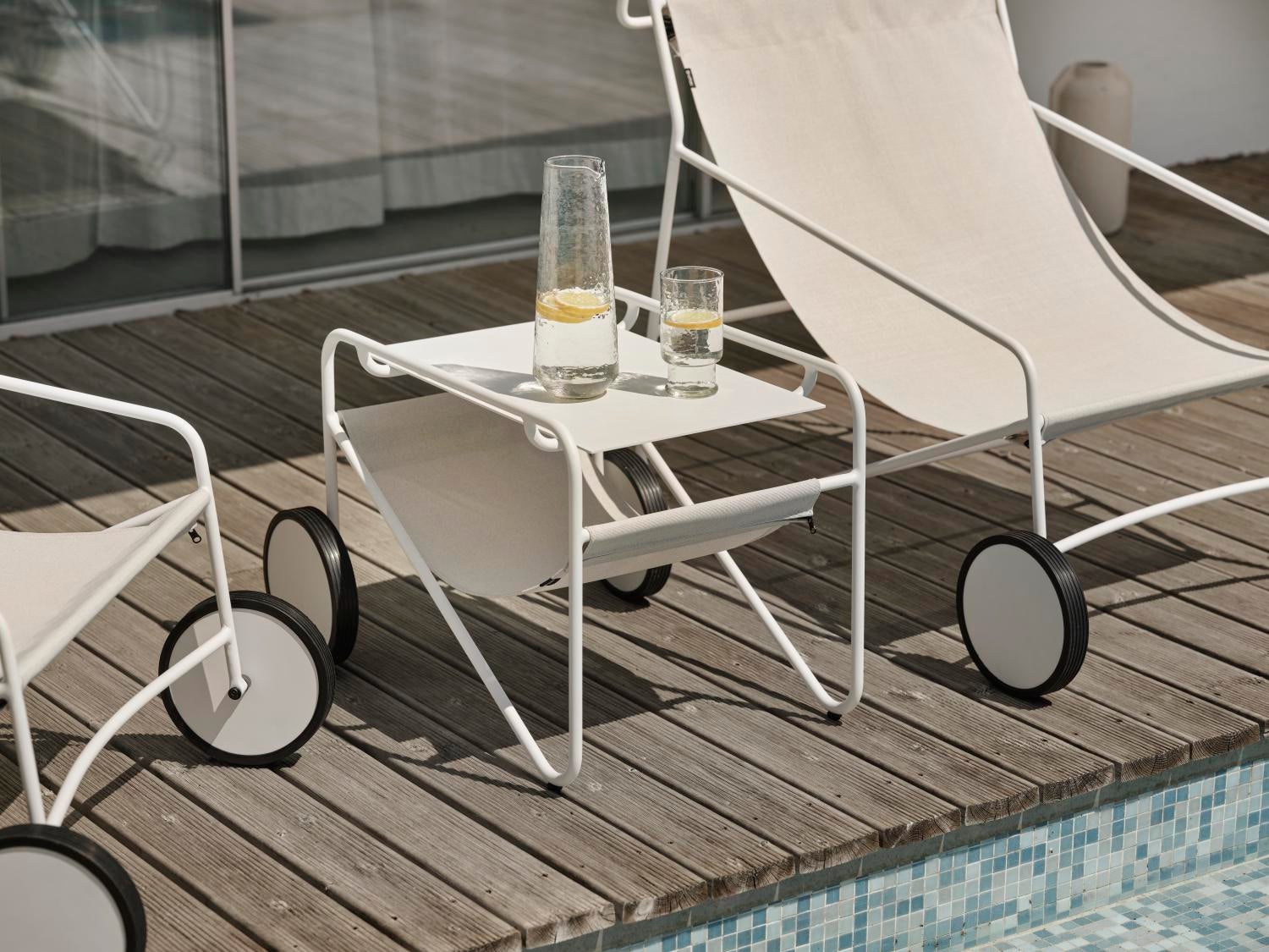 Poul Table sidebord White_Offwhite